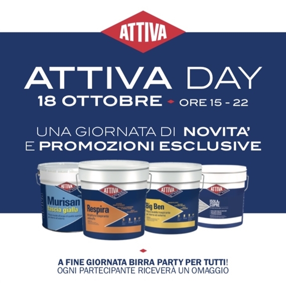 ATTIVA DAY, UNA GIORNATA RICCA DI PROMOZIONI